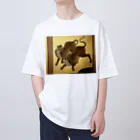 hotaru1の金色　虎　江戸時代　趣き　屏風 Oversized T-Shirt