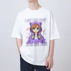 World_Teesのアニメガール - アニメと多分3人くらいしか興味がない オーバーサイズTシャツ