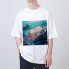 A.Mの海の世界でお昼寝 Oversized T-Shirt