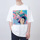 yozoraniyumeoの魔法女子中学少女 Oversized T-Shirt