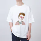 hisakonのフラワーウーマン Oversized T-Shirt