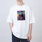 幻想ラボの「ガラスの次元を越える旅」 Oversized T-Shirt