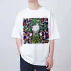 花色蓮人の抹茶風味ドレス Oversized T-Shirt