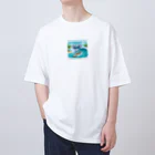 SHINYA2580の波乗りコアラ🐨 Oversized T-Shirt
