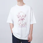 つぴつぴシジュウカラのCute spotted Dalmatian オーバーサイズTシャツ