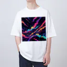 AI Fantasy Art Shopのart of fire③ Oversized T-Shirt