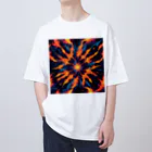 AI Fantasy Art Shopのart of fire⑤ オーバーサイズTシャツ