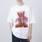 ヴィヴィオのポールダンス Oversized T-Shirt