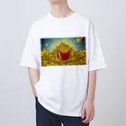 JoyfulMomentsCraftsの黄金とポテト ー Golden and Potato ー Oversized T-Shirt