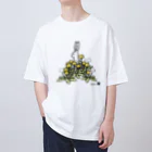 ウラケンストアのウサギと、タンポポ。 Oversized T-Shirt