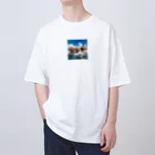 puffy licoのノッテケトイプー Oversized T-Shirt