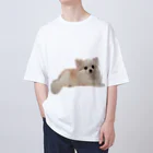 ライダーズの可愛い犬のアイテム オーバーサイズTシャツ