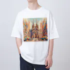 aoharu2005のサクラダファミリア Oversized T-Shirt