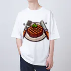 jojo-のステーキ オーバーサイズTシャツ