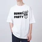 BUNNY PARTYのうさぎはぴょん Oversized T-Shirt