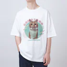 丸き顔の獣のごま太郎～丸き顔の獣～ オーバーサイズTシャツ