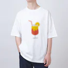 ネコノメのたからものばこのトロピカルカクテル オーバーサイズTシャツ