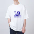 MelonpalanのびーちManのグッズ オーバーサイズTシャツ