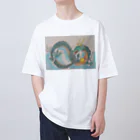 珍獣舎の開運の龍 Oversized T-Shirt