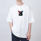 HECreaterの不死鳥と武士 オーバーサイズTシャツ
