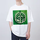 Qten369の地球を守ろう２ Oversized T-Shirt