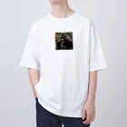 sunday_sataurday_freedayの喜んでいるゴリラ Oversized T-Shirt