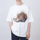 G-EICHISの眠れない夜の可愛い少女 Oversized T-Shirt