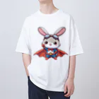 Reismのかわいいうさぎのヒーロー Oversized T-Shirt