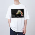 しゃくろーphotoのColor of the Giraffe Oversized T-Shirt