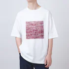 MomotamaのPink sand beach Oversized T-Shirt