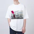 みずいろのときのぼくたちのナツ Oversized T-Shirt