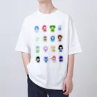 富山アルル キャラクターストアのドット絵 メインキャラ オーバーサイズTシャツ