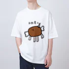 ohesoのお肉星人のユニフォーム Oversized T-Shirt