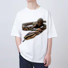 reptilesの怪人ヘビ女 Oversized T-Shirt