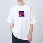 jiggyのnight dog オーバーサイズTシャツ