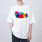 ネズミの金玉2DKの子ネズミ戦隊ロンパース!! Oversized T-Shirt