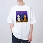 熊活のすゝめのハッピーウェディング Oversized T-Shirt