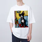 Ppit8のくつろぎわんちゃん Oversized T-Shirt