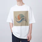 Goyaの風の流れ オーバーサイズTシャツ