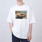 kenchikukun88のアメ車のデザイン Oversized T-Shirt