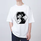 雪駄さんちのぴの&ニキータ Oversized T-Shirt