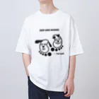 ｙ１８ｓin２７の足型いぬ Oversized T-Shirt