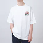 RetrowaveFlowerのRetrowaveFlower-アマリリス- オーバーサイズTシャツ