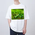 suparnaの緑の雫 Oversized T-Shirt