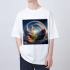 kiseki-sora444のレインボーサークル Oversized T-Shirt