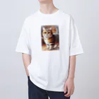 SAKIのマンチカン Oversized T-Shirt