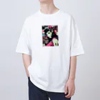 よかとロックのシティポップガール・ナナ Oversized T-Shirt