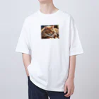 ねむねこのお店のふさふさねこ Oversized T-Shirt