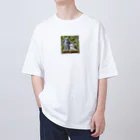 hachitaroのフレミッシュジャイアントとビションフリーゼ Oversized T-Shirt