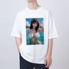 AI美女グラビアアートのAI美女グラビア8 Oversized T-Shirt